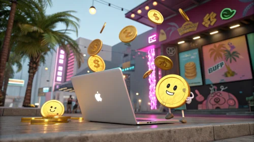 Продажа MacBook за шуточную криптовалюту Fartcoin