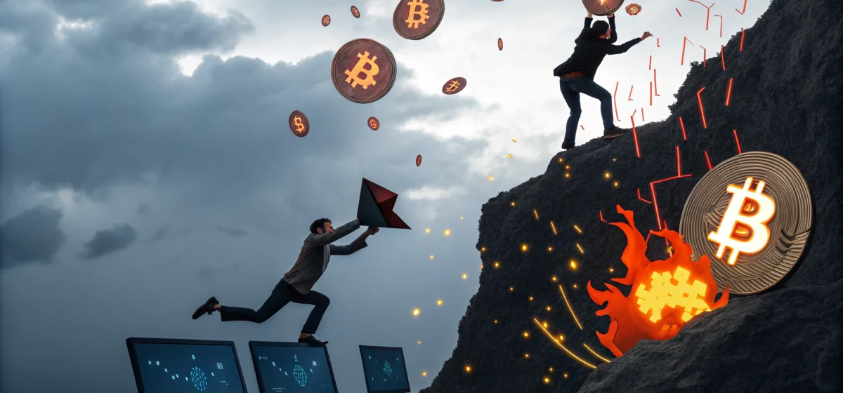 Крупнейшее падение крипторынка: ликвидации $19 млрд и обвал Биткоина