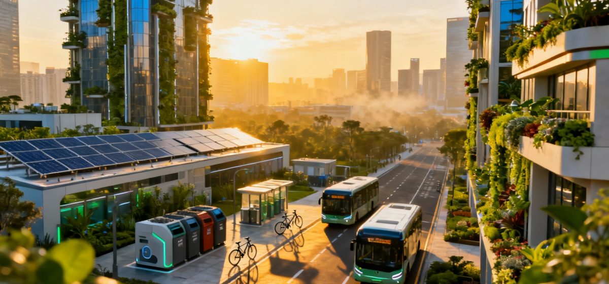 Зелёные технологии в 2025 году: как города становятся устойчивыми Зелёные технологии в 2025 году: как города становятся устойчивыми