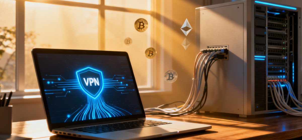 🔐 Почему важно использовать VPN при работе с криптой