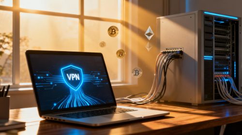 🔐 Почему важно использовать VPN при работе с криптой