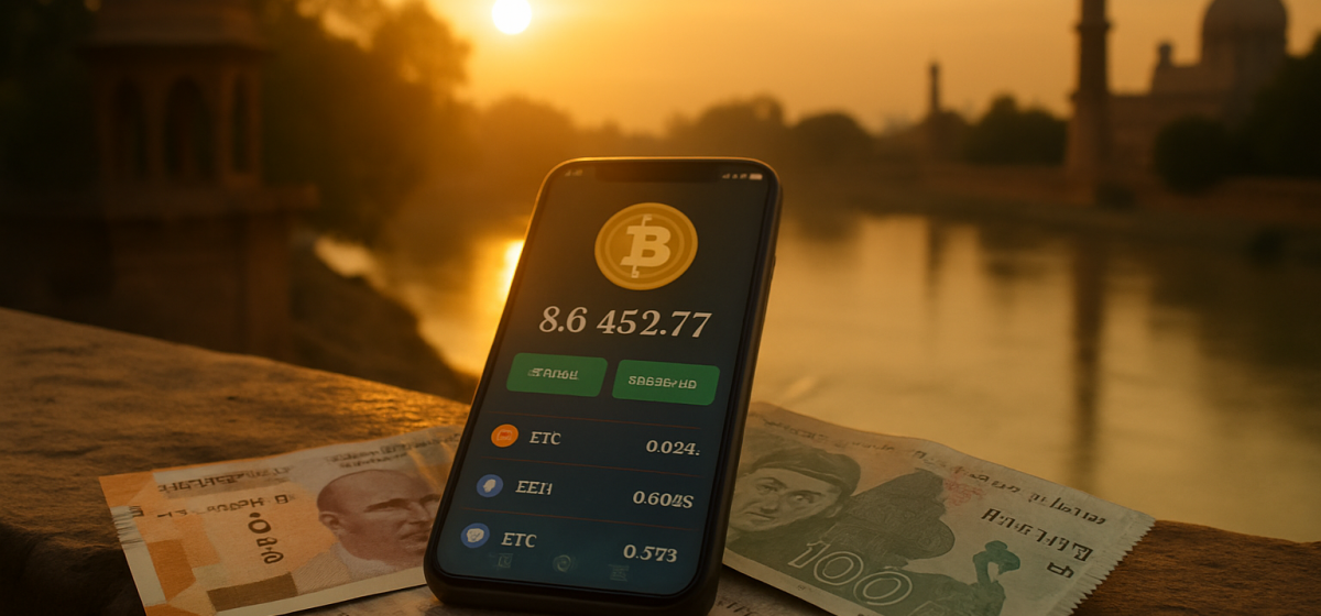 Вывод криптовалюты в приложении: Индия и Пакистан Вывод криптовалюты в приложении: Индия и Пакистан