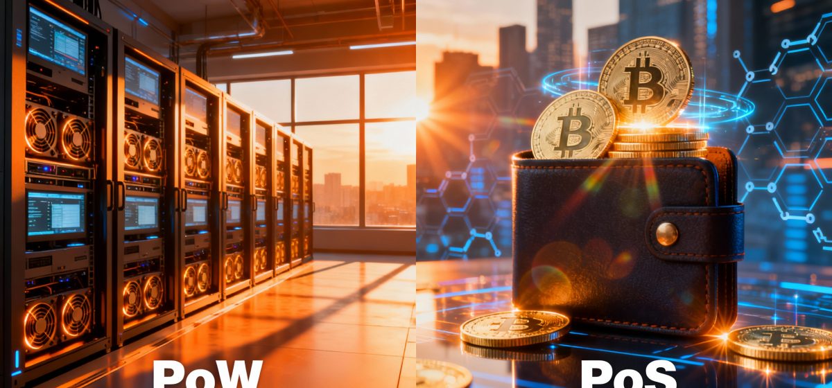 ⚡ Что значит Proof of Stake и Proof of Work простыми словами